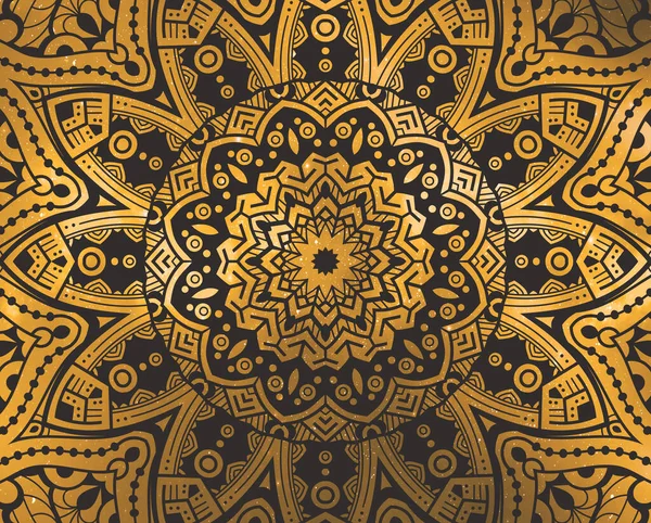 Mandala Wallpaper Tracery Boho Style Ethnic Ornament Background Folk Meditation — Stock Photo, Image