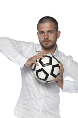 topu tutan işadamı