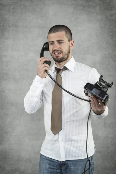 Telefonní hovor od klienta — Stock fotografie
