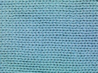 Mavi kazaklı, dikiş makro