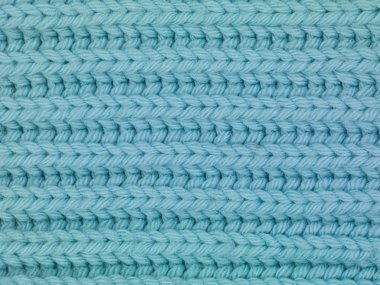 Mavi kazak, yakın çekim