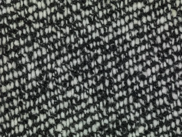 Black and white textile background — Stock Photo, Image