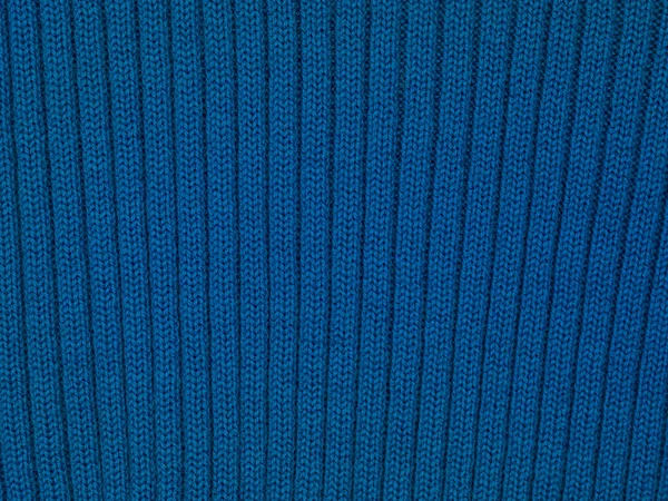 Blue fabric texture close up, background — Stock Photo, Image