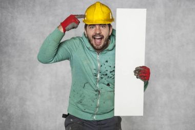 İşçi bir pano, kopya alanı tutar