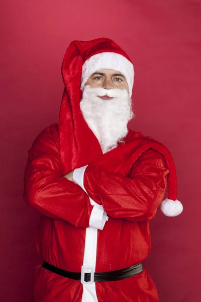 Santa Claus wil niet werken — Stockfoto