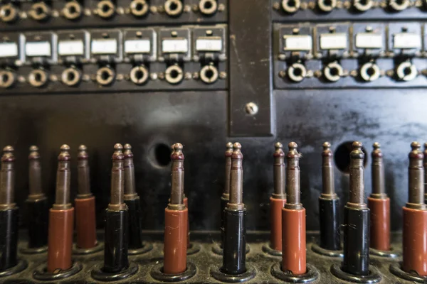 Elements of the old telephone exchange — Stock Photo, Image