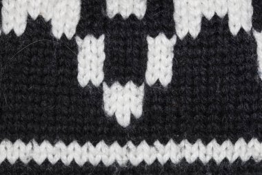 siyah ve beyaz kumaş, arka plan için doku