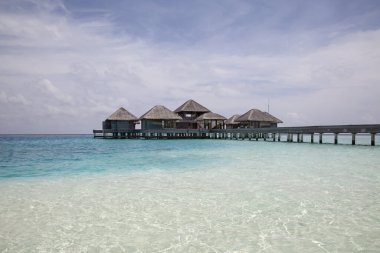Maldivler 'deki tatil evi kompleksi