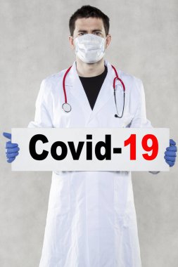 doktor bilgi için veya bilgi için panoları tutar, uyarı kavramı