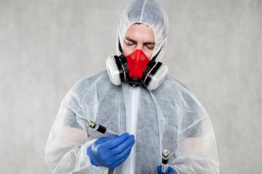 Virolog test ve aşılar için hazır.