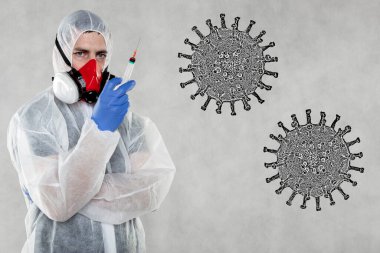 Virolog test ve aşılar için hazır.