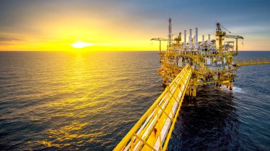 Offshore petrol sondaj platformu platformu