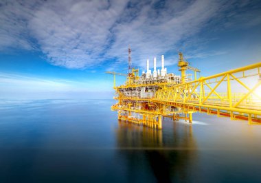 Offshore petrol sondaj platformu platformu