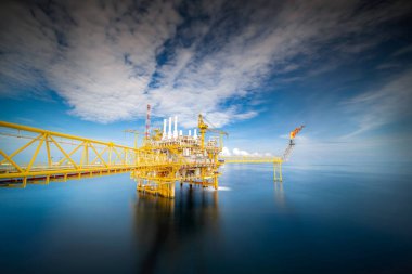 Offshore petrol sondaj platformu platformu