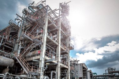 Petrokimyasal rafineri fabrikası endüstrisi