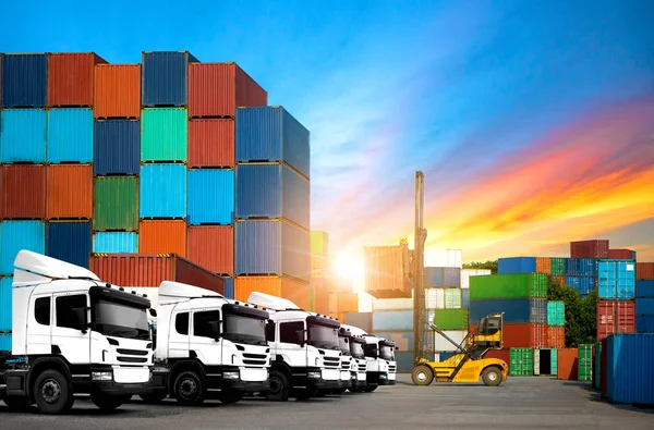 Transportation Container Cargo Business — Stock Photo, Image