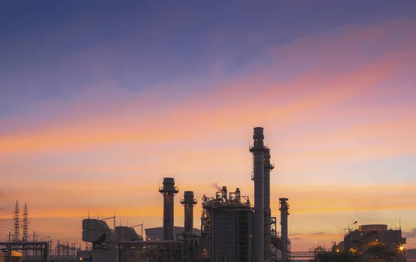 Power Plant Industrial Generating Electricity — Stock Photo, Image