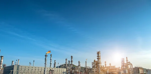 Petrochemical Refinery Plant Industry — Stock Photo, Image