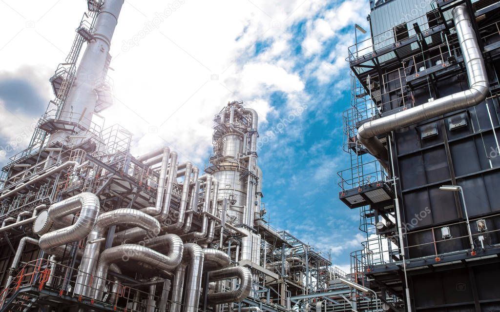 Petrochemical refinery plant industry