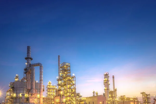 Industrial Oil Gas Refinery Plant Zone Image — Stock Photo, Image