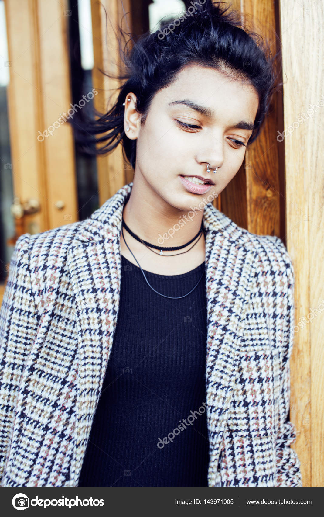 Teenage Indian Girl In Doors Stock Photo Teenage Indian Girl In Doors Stock Photo