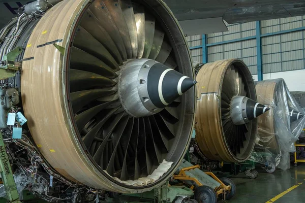 Motor de turbina a gás . — Fotografia de Stock