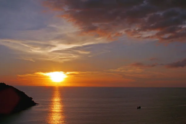 Sonnenuntergang Phuket Süden Der Insel — Stockfoto
