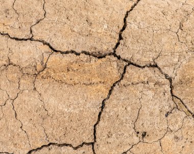 Çatlak beton dokusu yakın çekim. Soyut çimento arkaplanı