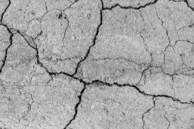 Soyut çimento arka planı. Çatlak beton dokusu yakın plan..