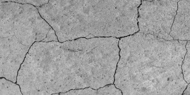 Soyut çimento arka planı. Çatlak beton dokusu yakın plan..