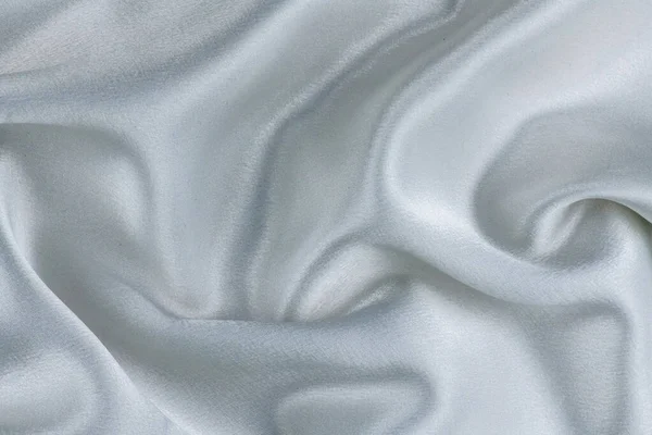 Textura de fondo Lujoso de seda blanca lisa o tela de satén —  Fotos de Stock
