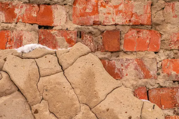 Textura de fondo abstracta de una vieja pared hecha de cemento, cóncava — Foto de Stock