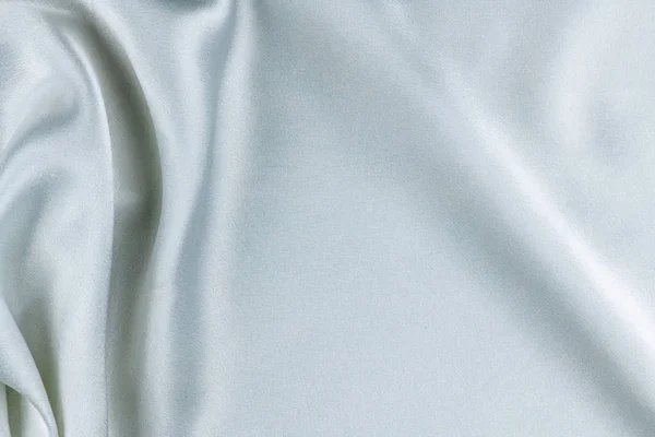 Textura de fondo Lujoso de seda blanca lisa o satén fabri —  Fotos de Stock