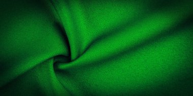 Yüksek çözünürlüklü arkaplan dokusu, tasarım için dekoratif temel, istenen boyutu veya şekli oluşturmak için gerekli unsurları veya detayları ekleyerek ipek yeşil kumaş.