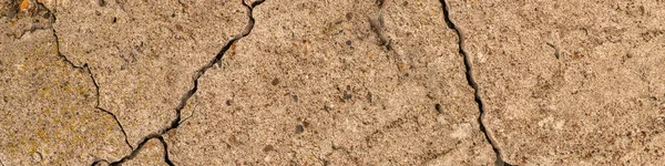 Old Concrete Cement Cracks Natural Destruction Time Weather Conditions — Stock Photo, Image