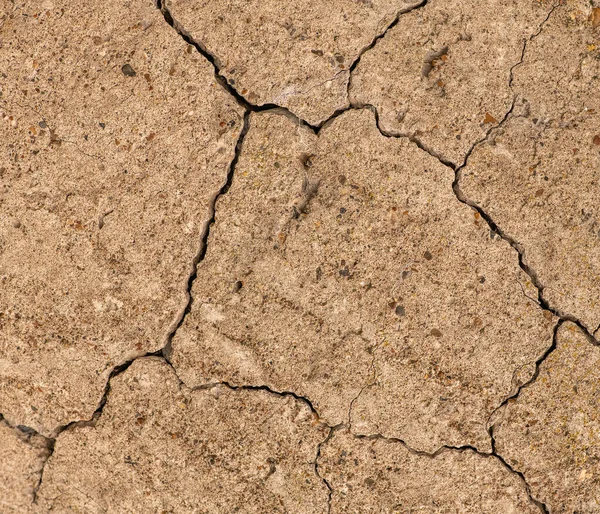 Gammal Betongcement Med Sprickor Och Naturlig Förstörelse Från Tid Och — Stockfoto