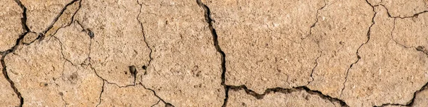 Old Concrete Cement Cracks Natural Destruction Time Weather Conditions — Stock Photo, Image