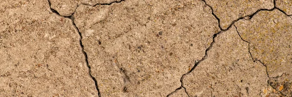 Old Concrete Cement Cracks Natural Destruction Time Weather Conditions — Stock Photo, Image