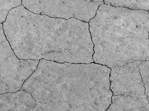 High Resolution Old Concrete Cement Cracks Natural Destruction Time Weather — Stock Photo, Image