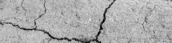 High Resolution Old Concrete Cement Cracks Natural Destruction Time Weather — Stock Photo, Image