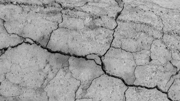 Yüksek Çözünürlüklü Eski Beton Çatlaklara Zaman Hava Koşullarından Kaynaklanan Doğal — Stok fotoğraf