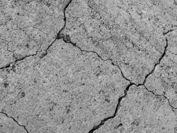 Yüksek Çözünürlüklü Eski Beton Çatlaklara Zaman Hava Koşullarından Kaynaklanan Doğal — Stok fotoğraf