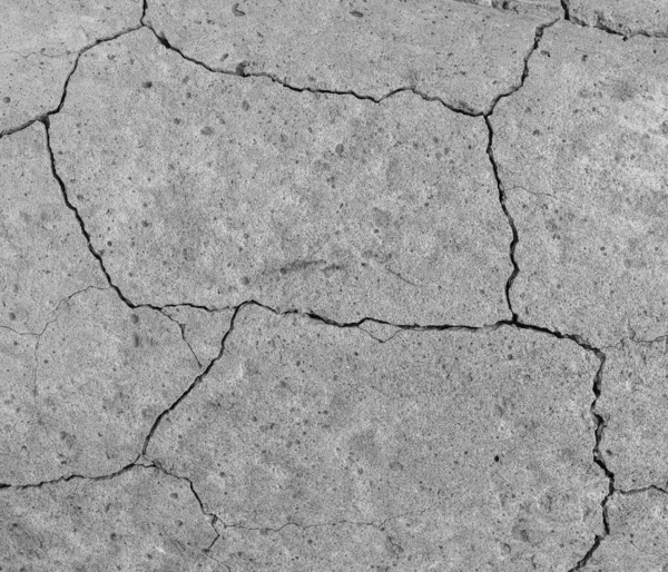 High Resolution Old Concrete Cement Cracks Natural Destruction Time Weather — Stock Photo, Image