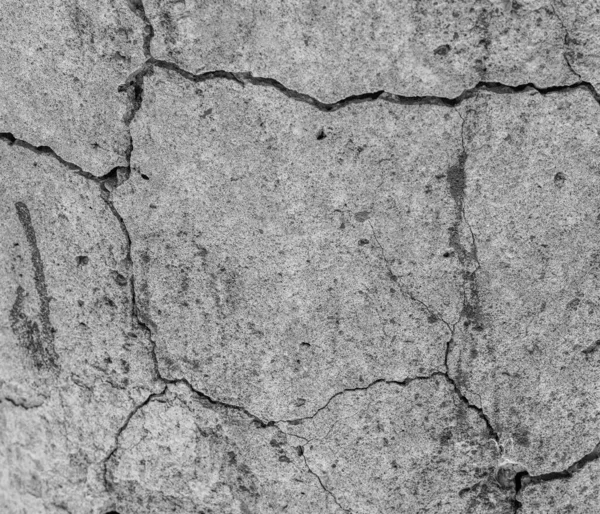 Cemento Hormigón Viejo Alta Resolución Con Grietas Destrucción Natural Por — Foto de Stock