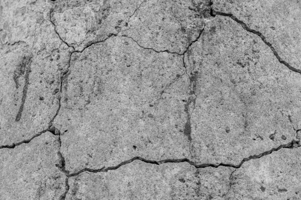 Cimento Concreto Velho Alta Resolução Com Rachaduras Destruição Natural Tempo — Fotografia de Stock