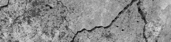 High Resolution Old Concrete Cement Cracks Natural Destruction Time Weather — Stock Photo, Image