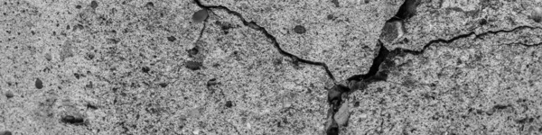 High Resolution Old Concrete Cement Cracks Natural Destruction Time Weather — Stock Photo, Image