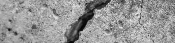 High Resolution Old Concrete Cement Cracks Natural Destruction Time Weather — Stock Photo, Image