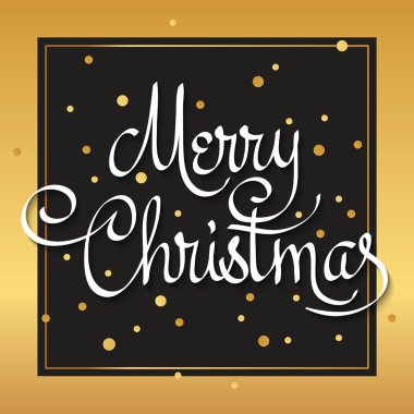 neşeli Noel kartı şablonu