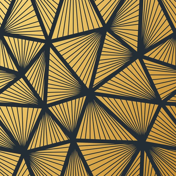 Geometrik dekoratif duvar kağıdı deseni — Stok Vektör